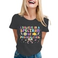 thumbnail image 2 of CHENge Autism Awareness Acceptance Shirt Support Mom Women Kid T-Shirt, 2 of 6