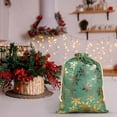 thumbnail image 3 of Christmas Drawstring Bags Bulk Large Xmas Gild Drawstring Cloth Gift Bags 12 x 16 Inch Gift Wrapping Storage Sack for Party Favor, 3 of 8