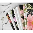 thumbnail image 6 of Soimoi 8 Pc Fat Quarter Bundle -Geometric & FloralPrint 18"x 22"DIY Patchwork-100% CottonPre-Cut Quilting Fabric (Pastels On Black & White), 6 of 8