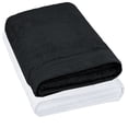 thumbnail image 4 of Weidemans 100% Cotton Bath Towels | Eco-Friendly Exclusive Bathsheet towels Set of 2 (Size: 35" X 70")| Ultra Soft and Highly Absorbent Bath Towel Set Gym, Hotel, Travel Camp, Pool Spa |Black & White, 4 of 12