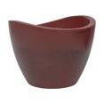 thumbnail image 1 of Ecobo Maceta Ecológica Redonda Onda 30 cm para Uso en Interiores y Exteriores, Duradera, Versátil y Ligera, Diseñada por Artesanos Brasileños, Diseño Contemporáneo para Todo Tipo de Climas, Rojo, 1 of 2
