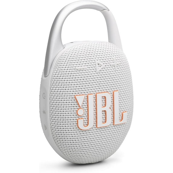Open Box JBL Clip 5 - Ultra-portable waterproof speaker - White ...