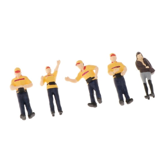 Juego de Figuras a Escala 1:64 perfecl Juguetes de Gasolinera Diseño de Construcción UN
