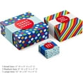 thumbnail image 3 of Hallmark Christmas Multi-color Paper Gift Boxes, with Wrap Bands 3 Count, 3 of 6