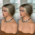 thumbnail image 5 of Mscathy Layered Straight Beige Ombre Hightlight Wigs Human Hair Ash Blonde 13x4 HD Transparent Lace Front Wig Human Hair 180% Density Pre Plucked Natural Hairline Remy Human Hair Wig With Baby Hair, 5 of 7