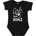 thumbnail image 3 of Inktastic Girls Gotta Have Goals Hockey Player Girls Baby Bodysuit, 3 of 5