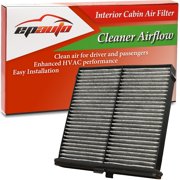 EPAuto CP2140 (CF12140) Replacement Premium Cabin Air Filter includes Activated Carbon Fits Select: Mazda CX-3 (2016-2022), Scion iA (2016), Toyota Yaris (2019-2020), Yaris iA (2017-2018)