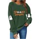 thumbnail image 1 of Heisall Womens Hoodies Halloween Print Round Neck Long Sleeve Loose Casual Sweatshirts, 1 of 8