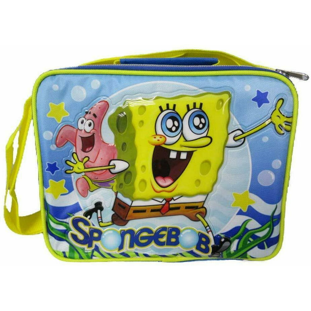 SpongeBob"Smooth Sailing" Insulated Lunch Bag with Adjustable