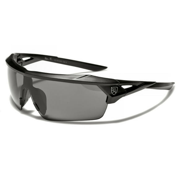 Polarized Sunglasses for Men & Women, Polarized HD Sport Wrap Men Cycling Golf Ski Sunglasses Fishing Driving Glasses, Block 100% of UVA,UVB and UVC Rays (Smoke Lens)