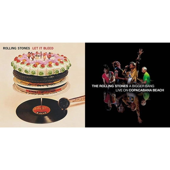 Let It Bleed (50Th Anniversary Edition) & Bigger Bang Live On Copacabana Beach (Multi Color Vinyl/3LP)