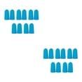 thumbnail image 4 of Guardurnaity Paquete de 10 tapones para los oídos para viajes, sueño, prevención de ruido, relajación, oficina, naranja azul 2piezas, 4 of 6