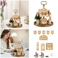 thumbnail image 2 of Themed Layered Tray Ornaments Style Tray Ornaments Farmhouse Style Tray Ornaments Tray Home Decorations for Kitchen Table Metal Small Trays Metal Valentine Garland Home And Kitchen Metal Serving Tray, 2 of 3