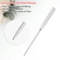 thumbnail image 4 of Unique Bargains 1 Set Stainless Steel Makeup Palette foundations Blending Tool with Makeup Scraper for Mixing, 4 of 6
