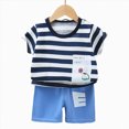 thumbnail image 5 of Toddler Boy Clothes Sets Cute Skateboard Bear Print Urban T-Shirt & Heather Gray Shorts 2-Piece Outfit Street Style Outfit 2-11 T, 5 of 6