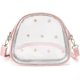thumbnail image 2 of Bolso bandolera transparente para mujer, bolso pequeño transparente aprobado por el estadio, bolso de hombro transparente transparente, 2 of 5