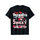 thumbnail image 2 of Funny Valentine's Day 'My Patients Are Sweet Hearts' Cotton T-Shirt - Casual & Comfy, Perfect for CoCamisetas para mujer, lindas camisetas con estampado gráfico, de manga corta, estilo casual, para ve, 2 of 7