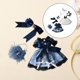thumbnail image 1 of 2 / set Ropa de vestido de fiesta de encaje hecha a mano para disfraz de muñeca de niña de 30 cm Macarena Trajes de vestir de muñeca, 1 of 8