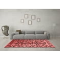 thumbnail image 3 of Ahgly Company Indoor Rectangle Oriental Red Industrial Area Rugs, 7' x 9', 3 of 4