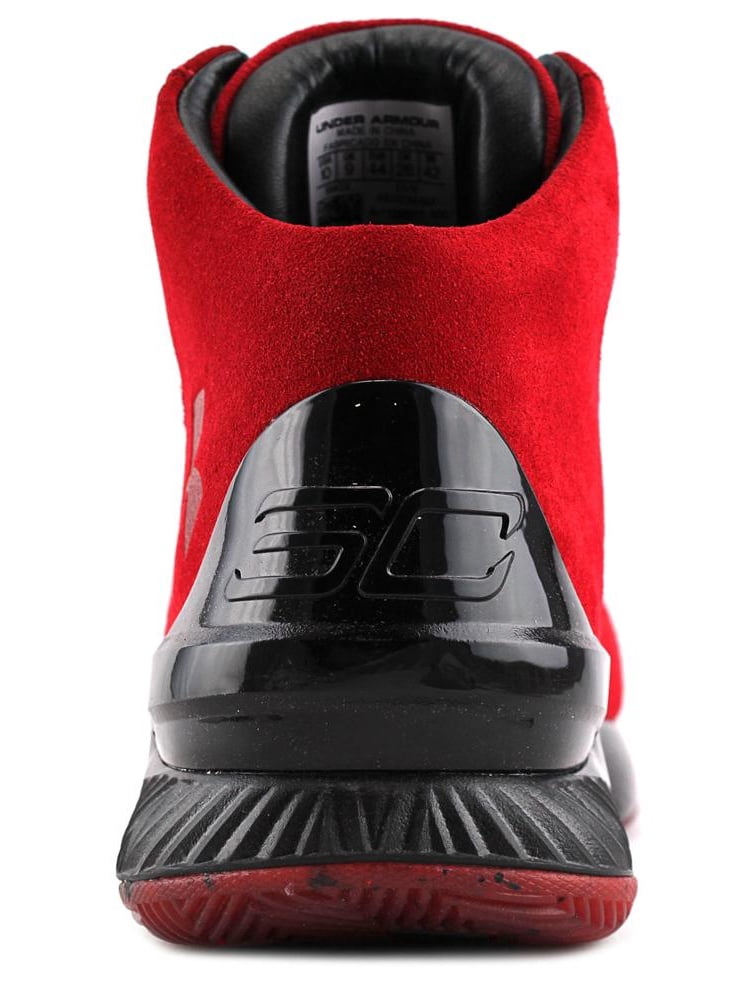 NWT Under Armour CURRY 1 LUX MID Men\'s Vibrant Red Athletic Sneakers Under Armour Curry Lux  main image 3