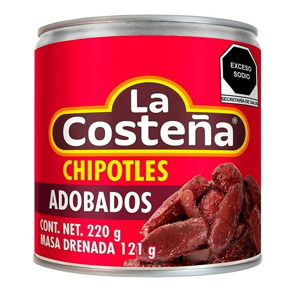 Chiles chipotles La Costeña adobados 220 g