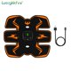 thumbnail image 1 of Estimulador muscular inalámbrico EMS, entrenador inteligente para Fitness, entrenamiento Abdominal, pegatinas eléctricas para perder peso, masajeador adelgazante corporal Tan Jianjun unisex, 1 of 2