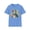 Carolina Blue, variant on Watercolor Parrot Floral Tee Unisex Cotton Short Sleeves Tee Shirt with Bird 6