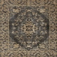 thumbnail image 1 of Ahgly Company Machine Washable Indoor Square Traditional Mocha Brown Area Rugs, 7' Square, 1 of 7