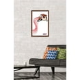 thumbnail image 2 of The Powerpuff Girls - Blossom Heart Lines Wall Poster, 14.725" x 22.375", Framed, 2 of 3