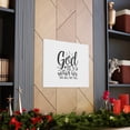 thumbnail image 6 of Scripture Walls Psalm 46:5 She Will Not Fall Heart Bible Verse Canvas Christian Wall Art Ready to Hang Unframed, 6 of 18
