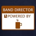 thumbnail image 3 of CafePress - Band Director Powered By Coffee Hoodie (Dark) - Pullover Hoodie, Classic, Comfortable Hooded Sweatshirt, 3 of 4