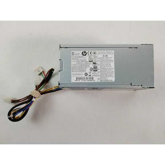 Pre-Owned HP EliteDesk 800 G2 SFF 6 Pin 200W Desktop Power Supply 796350-001 (Good)