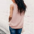 thumbnail image 6 of Womens Tank Tops Wycnly Sleeveless Blouses for Women Summer Comfy Lightweight Chiffon Jacquard Tank Tops Casual Solid Round Neck Pleated Pullover Vest Shirts Tank Tops Women, 6 of 6