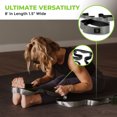 thumbnail image 4 of Gradient Fitness Stretching Strap for Physical Therapy, 12 Multi-Loop Stretch Strap 1.5" W x 8' L, Neoprene Handles, Physical Therapy Equipment, Yoga Straps for Stretching, Leg Stretcher, 4 of 9