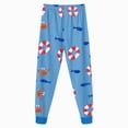 thumbnail image 6 of CAUYDY 2T 3T 4T 5T Baby Boy Clothes Cute Toddler Pajamas Fall Winter Long Sleeve Shirt Elastic Pants 2PCS Set Child Sleepers Little Kids Outfits for Boys Sizes 4-5 Years,Blue, 6 of 7