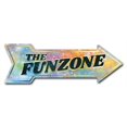thumbnail image 1 of SignMission D-A-12-999575 12 x 36 Po Décoration Intérieure et Extérieure Autocollant Sticker Vinyle Sticker - la Funzone - 24 Po, 1 of 1