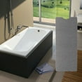 Tripumer NonSlip Bath Tub Shower Mat, Quick Drying, Soft Textured PVC