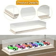 thumbnail image 6 of Model Car Display Case Storage Box Showcase Dustproof Clear Acrylic for 1/64 Scale Diecast Car Collections, 6 of 9