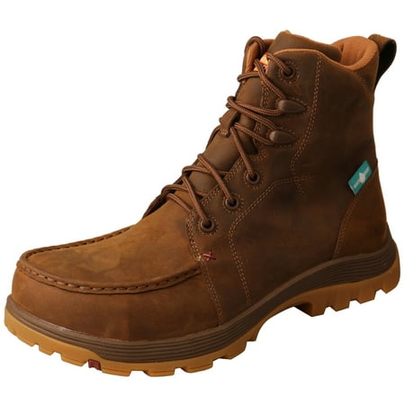 

TWISTED X Men s 6 Work Oblique Toe Boot Color: Distressed Saddle Size: 10.5 Width: M (MFSWNW1-M-10.5)