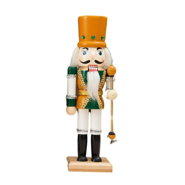 Classic Handcraft Nutcracker Solider Christmas Party Home Decorative Yellow