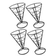 thumbnail image 3 of Chip Cone Basket Iron Food Serving Equipment Special Events Conical Shape Western Restaurant Style, 3 of 5