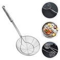 thumbnail image 3 of Food Strain Colander Hot Pot Strainer Spoon Stainless Steel Slotted Spoon Pasta Spoon, 3 of 8