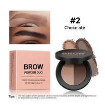 Sokhug 1.6g Dual-Color Eyebrow Powder Blendable Matte Finish, Natural-Looking Depth for Everyday & Professional Brow Styling