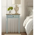 thumbnail image 3 of East at Main Josephine Light Blue Solid Wood 1-Drawer Entryway Console Table, French Country Modern, 3 of 6