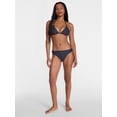 thumbnail image 2 of No Boundaries Reversible Polka Dot Triangle Bikini Top, Women's XXS-XXL, 2 of 5