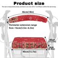 thumbnail image 6 of HELLHERO Merry Chrismas Walker Seat Covers for Seniors Polyester Rollator Walker Seat Back Cover with Reusable Breathable Easy to Use Removable & Easy Install, 6 of 7