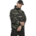 thumbnail image 3 of BRANDIT INDIVIDUAL WEAR Adult Male Fleece-Lined Quarter Zip Windbreaker Pullover, Dark Camo, Size: XL, 3 of 6