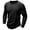 Black Tops, variant on Dagegui Mens Casual T-Shirts Long Sleeve Crewneck Shirt Gym Workout Athletic Tee Shirts Pullover Tops Black S