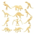thumbnail image 1 of OUSITAID 12pcs Lifelike Dinosaurs Skeleton Models  Dinosaurs Ornaments (Random Style), 1 of 6