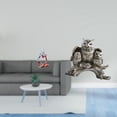 thumbnail image 2 of Estatua de Búho Pensador Abstracto de Resina, Figura Decorativa, Escultura, Coleccionable para Dormitorio, Oficina, Tienda, Estantería, Cajón, Armario, 2 of 8